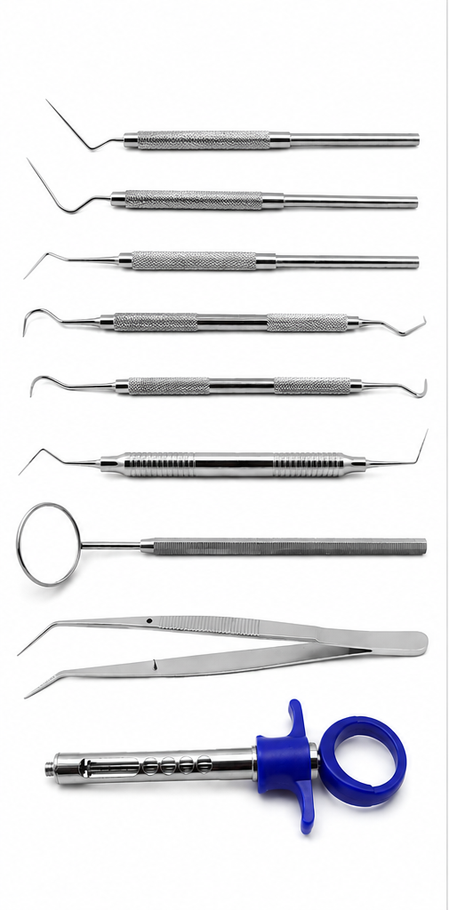 Endodontic Instrument set of 9 piece