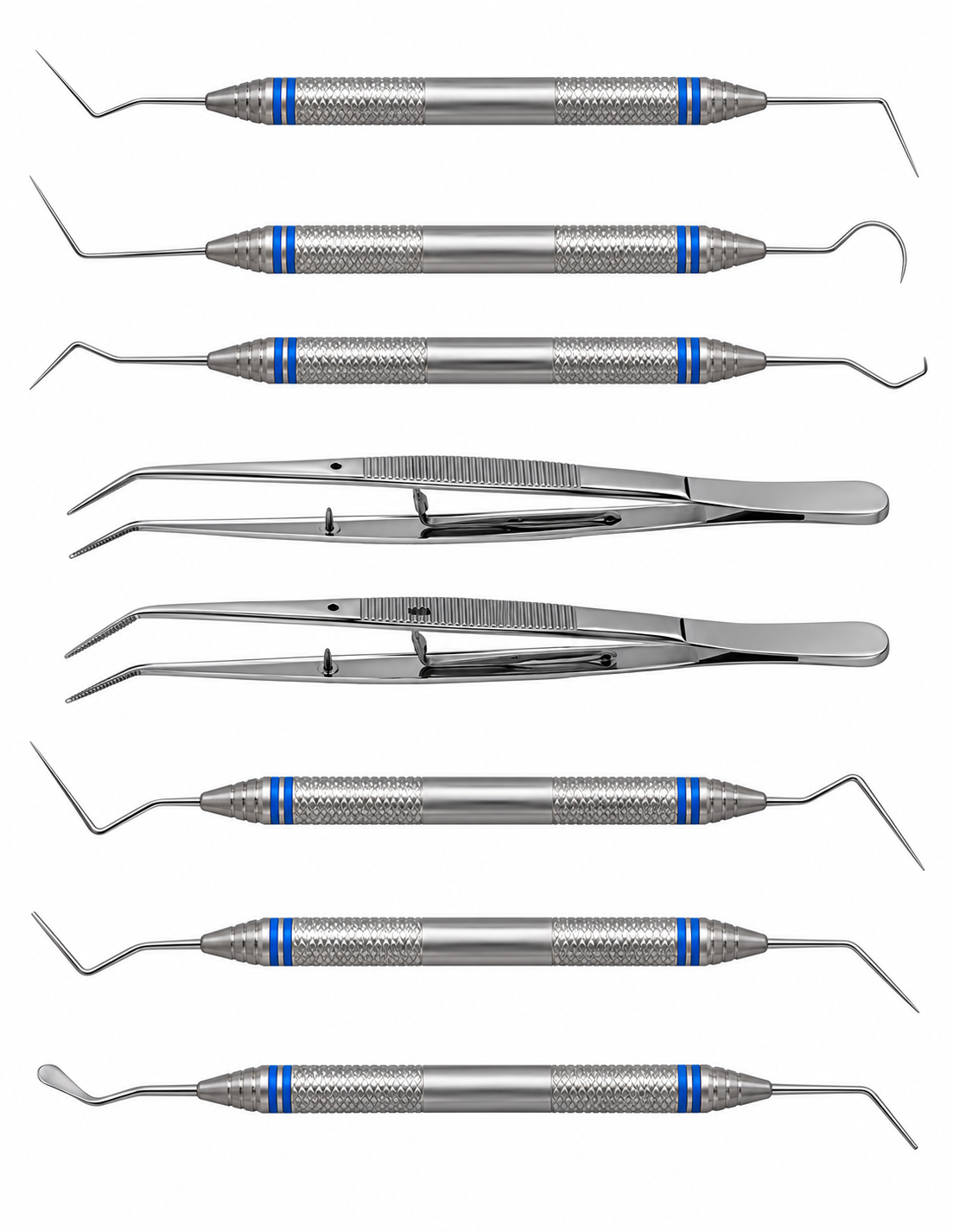 Endodontic Instrument Kit for Root Canal Procedures